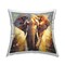 Brushed Elephant Portrait Decorative Printed Throw Pillow Design by Noah Bay, 18 x 7 x 18